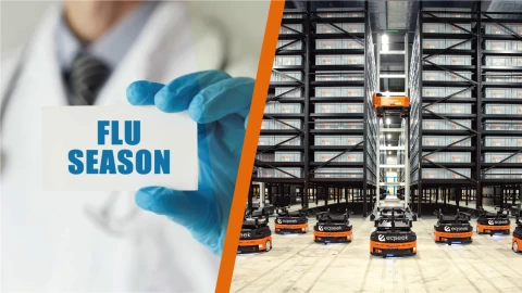 自主移动机器人：流感季节中供应链韧性的催化剂