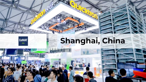 快仓在 2023 年亚洲国际物流技术与运输系统展览会（CeMAT Asia 2023）上凭借创新机器人技术大放异彩。